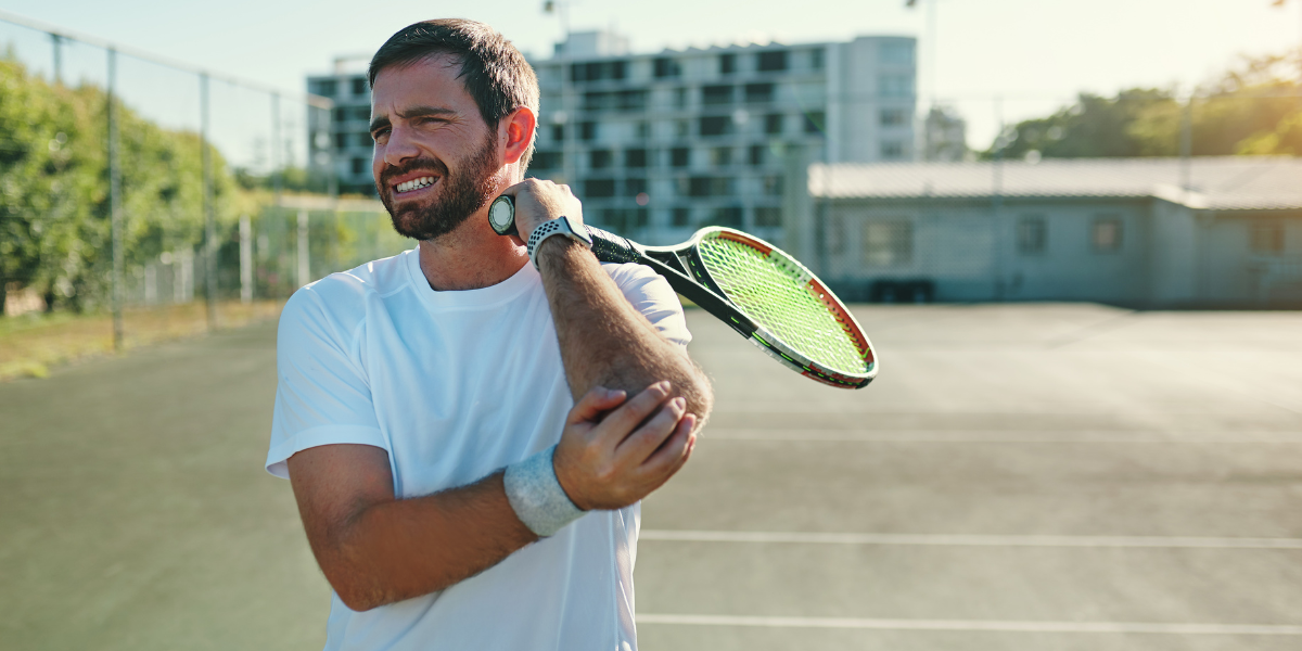 Tennis Elbow (Lateral Epicondylitis) - common tennis injuries managed by physiotherapy